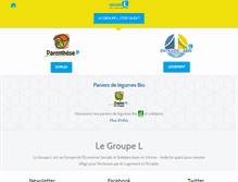 Tablet Screenshot of groupel.org